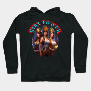 Girl Power, construction crew Hoodie